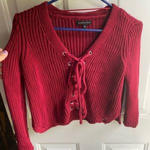 Kendall & Kylie Cropped Sweater